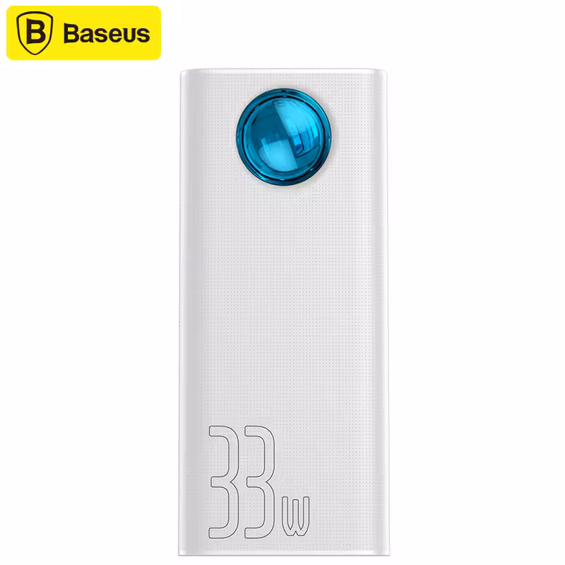 پاور بانک بیسوس فست شارژ 30000 میلی آمپر ساعت Baseus Amblight 30000mAh Power Bank