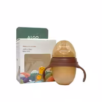 شیشه شیر دسته دار آلگو ALGO عسلی 150 میلی لیتر