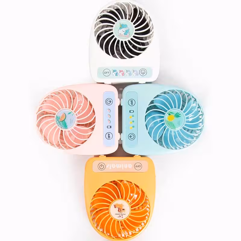 پنکه برقی رومیزی طرح آدم برفی