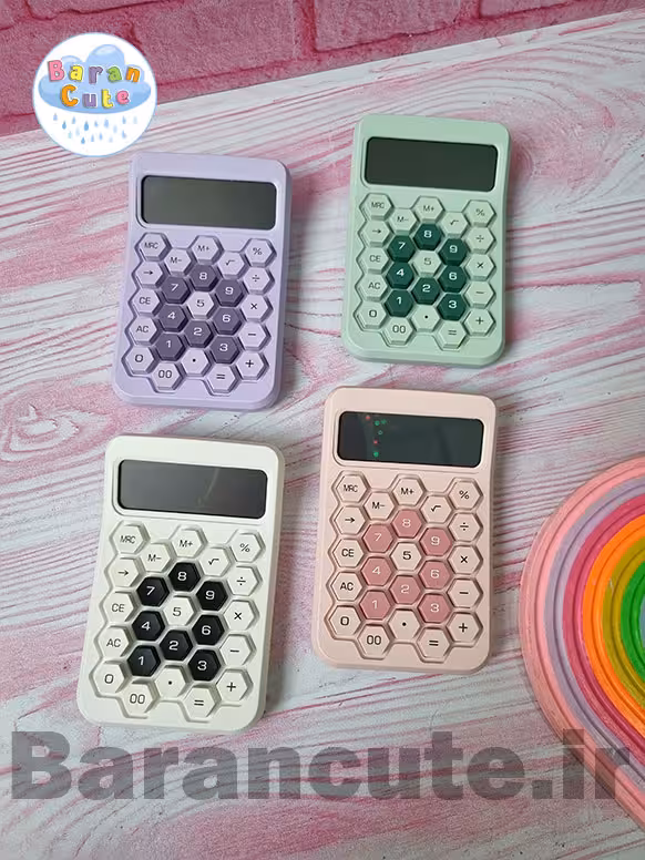 ماشین حساب مدل دکمه زنبوری