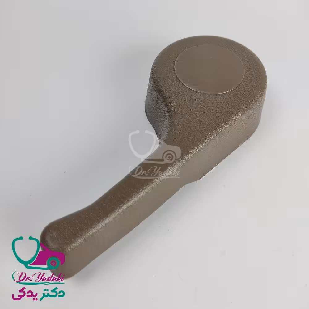 دستگیره تنظیم پشتی صندلی پژو 405 جلو راست (سمت شاگرد) رنگ بژ شرکتی ایساکو اصل 0630901499
