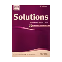 کتاب Solutions Intermediate Teachers Book 2nd