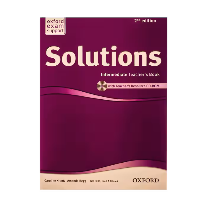 کتاب Solutions Intermediate Teachers Book 2nd