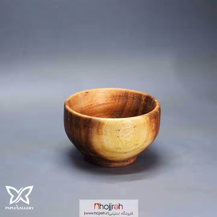 اطلاعات ، قیمت و خرید کاسه چوبی دست ساز کوچک ( پیاله چوبی ) کد P49