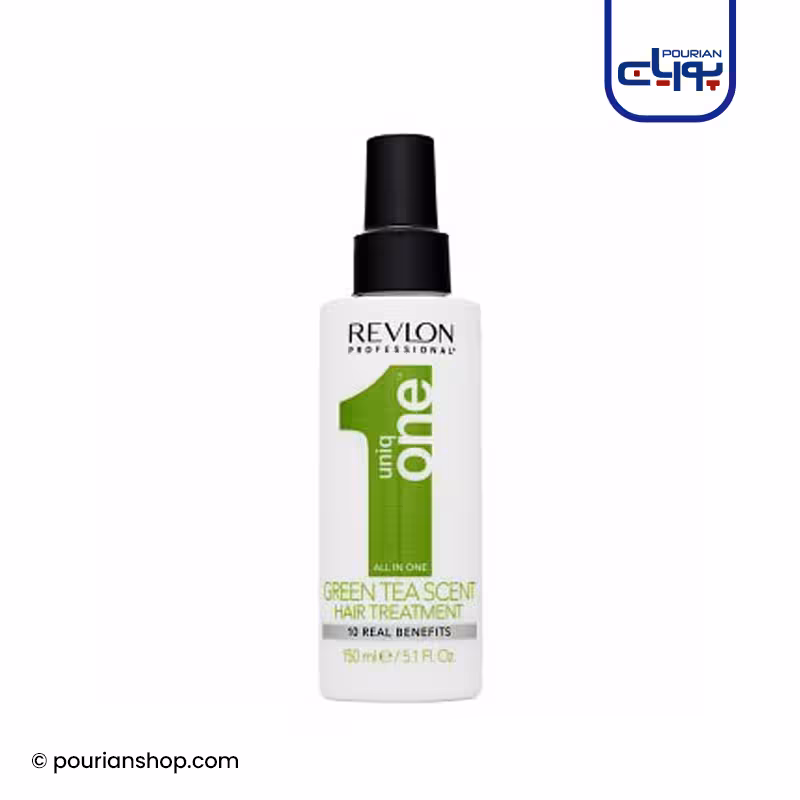 اسپری موی 10 کاره رولون یونیک وان رایحه چای سبز 150میل _ Revlon Uniq One