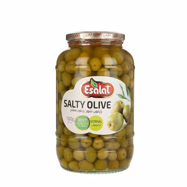 زیتون شور معمولی اصالت 1500 گرمی