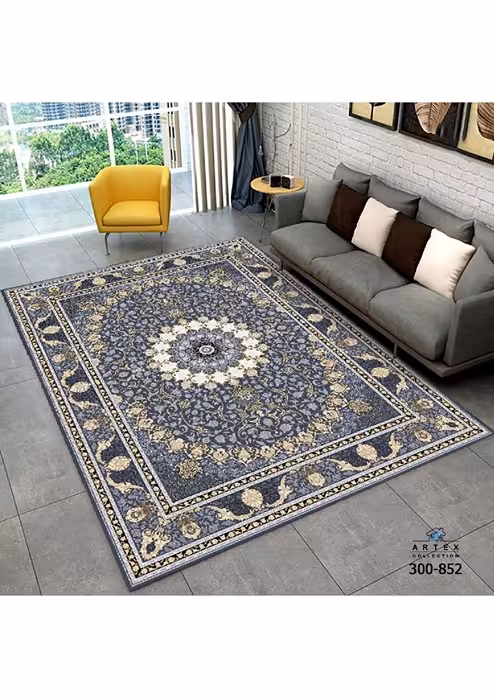 روفرشی کشدار مخمل شانل ترک(کشدوزی شده)-کد طرح 918