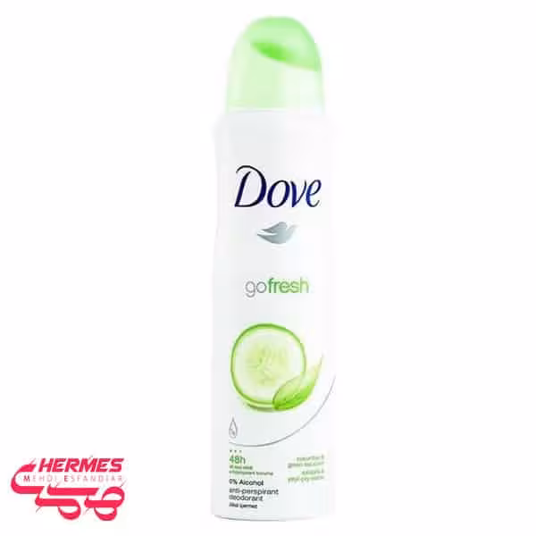 اسپری ضد تعریق و خوشبو کننده حاوی خیار و چای سبز داو