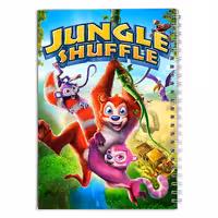 دفتر مشق کارتون آشوب در جنگل