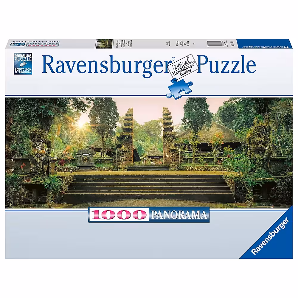 پازل 1000 قطعه پانوراما Ravensburger طرح معبد پورا لوهور باتوکارو