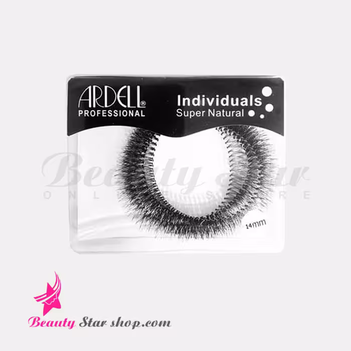 مژه ریسه ای (5 ریسه ای) موی طبیعی آردل سایز 14 میل