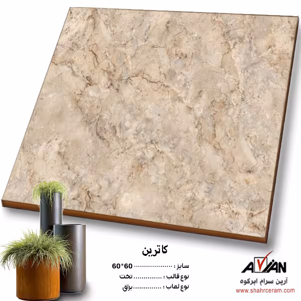سرامیک کاترین 60*60 کاشی آرین سرام