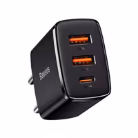 شارژر دیواری باسئوس مدل Compact Quick 30w | کالا مکس