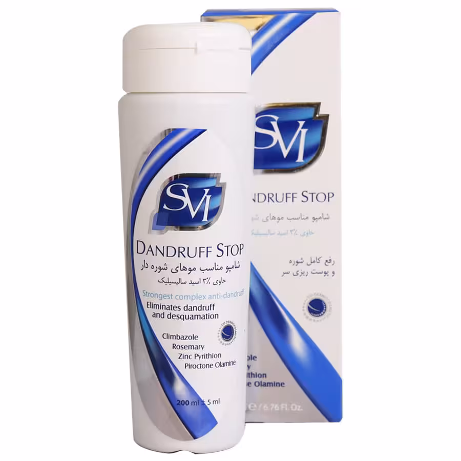 شامپو دندروف استاپ اس وی آی موی خشک