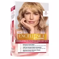 رنگ ‌موی شماره 8 لورال loreal رنگ بلوند تیره سری Excellence