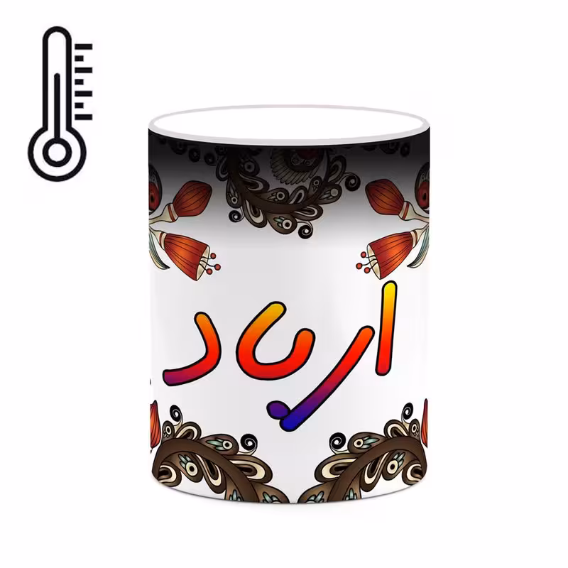 ماگ حرارتی   اسم ارباد  سنتی گل و بته کد mgh43382