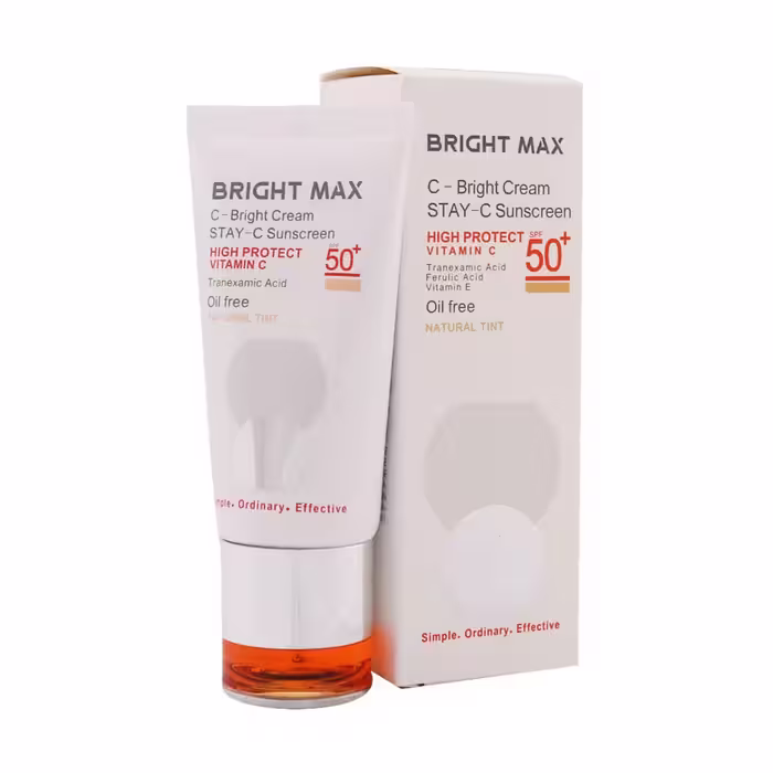 کرم ضد آفتاب سی برایت _ C Bright Stay C Sunscreen Cream SPF50 _ برایت مکس – Bright Max