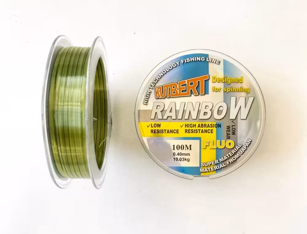 نخ ماهیگیری مونوفیلامنت RAINBOW 100m سایز 0.40