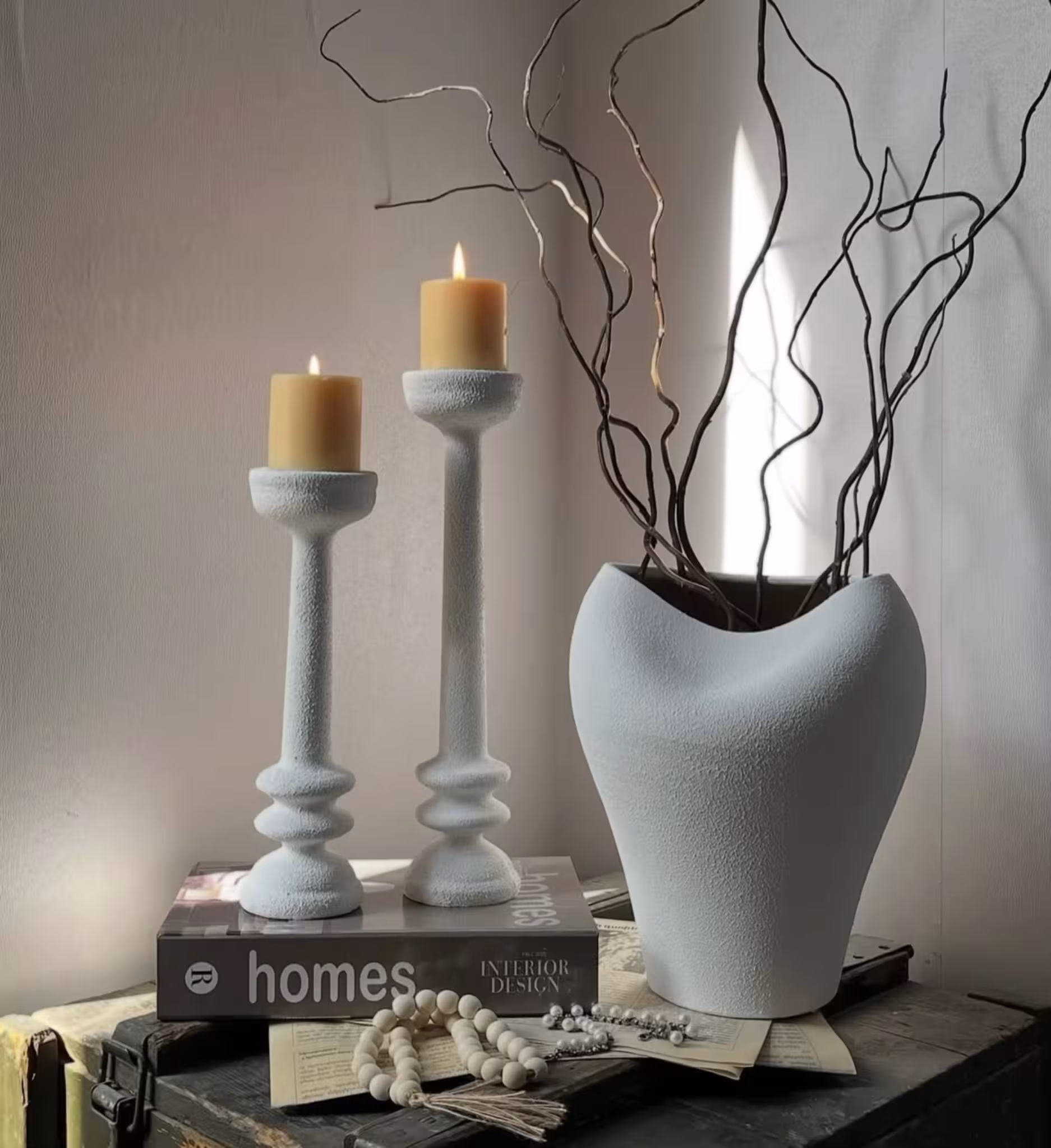 گلدان_جاشمعی رومیزی کدکالا 138