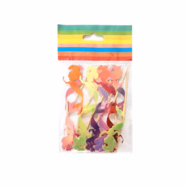 خلال تزئینی طرح پری دریایی 12 عددی