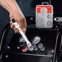 ست سری آچار جغجغه دسته تاشو رونیکس کد 2172