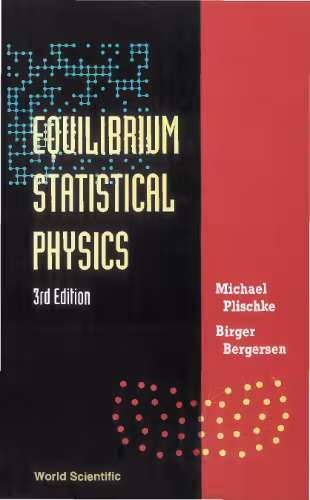 خرید و دانلود نسخه کامل کتاب Equilibrium statistical physics