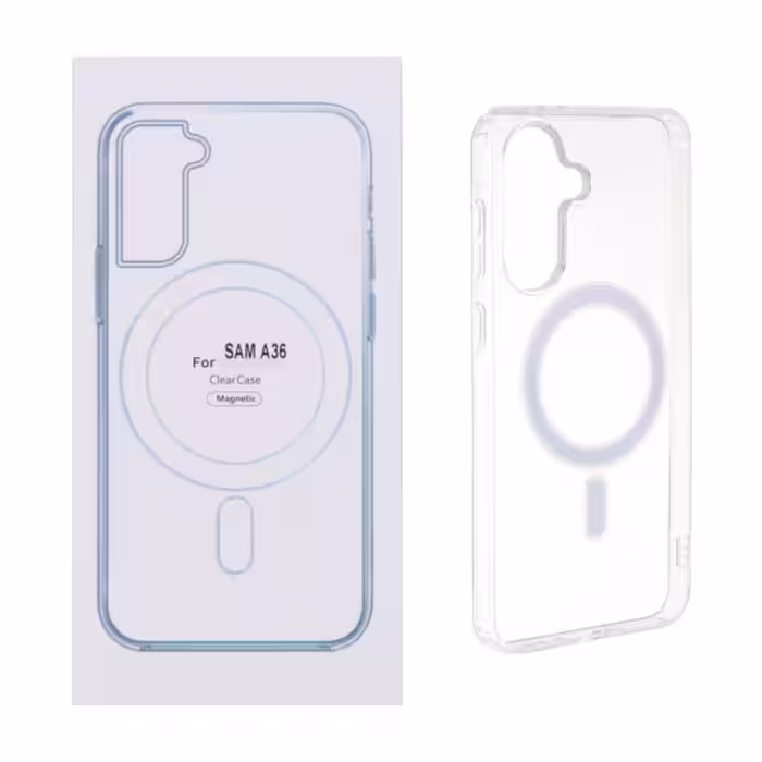 قاب شفاف Samsung Galaxy A36 با قابلیت شارژ MagSafe (پک دار)-کد5418
