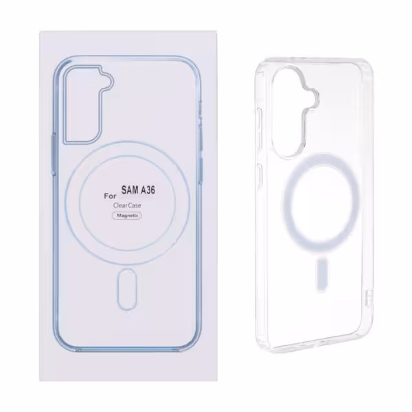 قاب شفاف Samsung Galaxy A36 با قابلیت شارژ MagSafe (پک دار)-کد5418