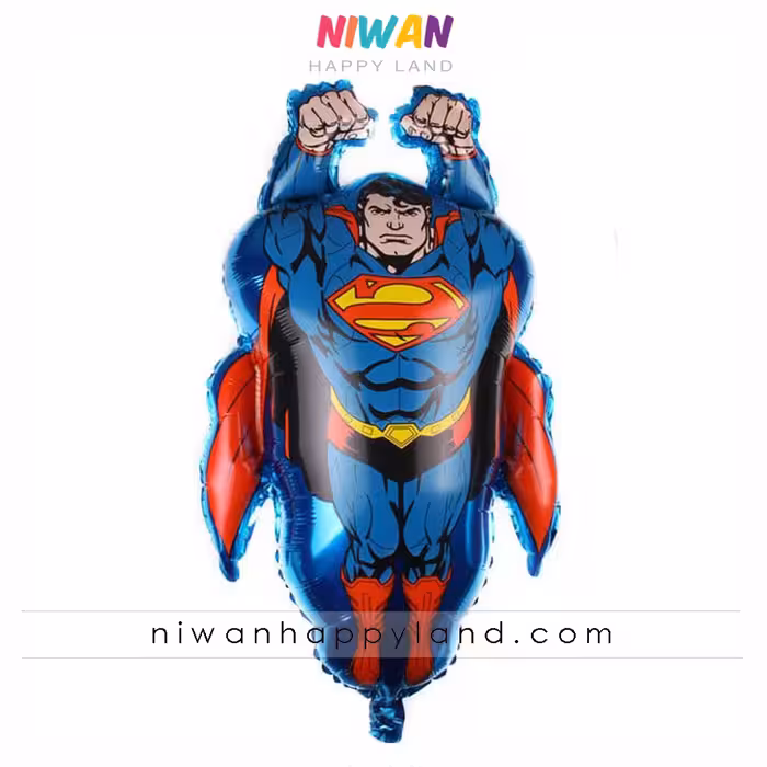 بادکنک فویلی شخصیت سوپرمن