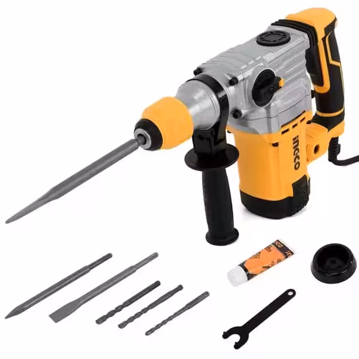 دریل بتن کن 32 م م 1500 وات 5/5اول 3 حالته برند اینکو INGCO کد کالا RH150068