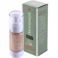 بی بی کرم درمایونیک Dermauniqe بهبود دهنده پوست چرب بژ طبیعی _ UNIQUE ANTI IMPERFECTION BB CREAM SPF15 30ML DERMAUNIQUE_درمایونیک