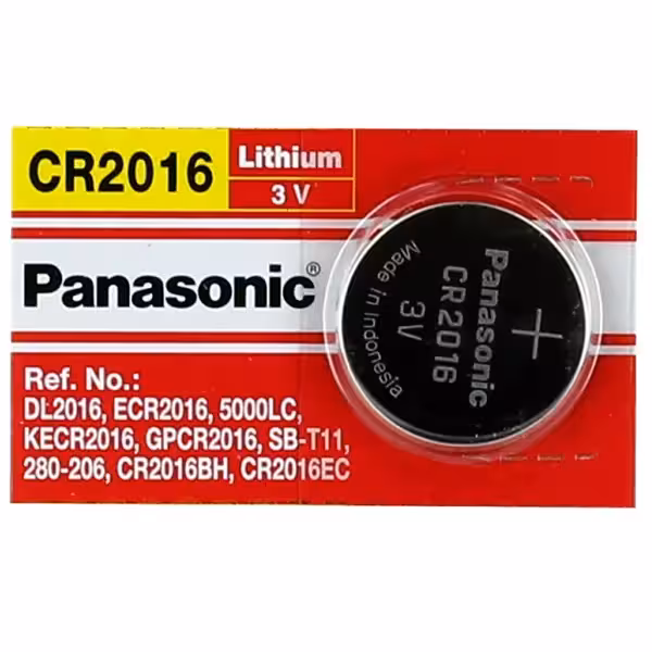 باتری سکه ای CR2016 پاناسونیک بسته 1 عددی