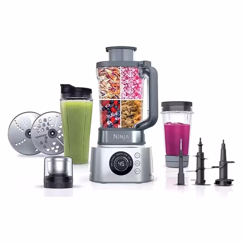 غذاساز نینجا مدل CB400 ظرفیت 2.1 لیتر 10 سرعته با بدنه پلاستیک