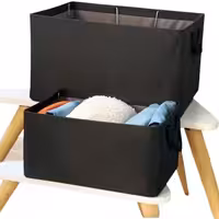 باکس برزنتی اسکلت دار ضخیم بدون درب بزرگ رنگ مشکی