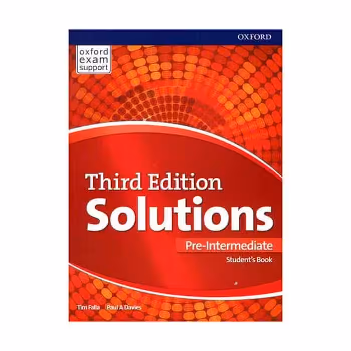 کتاب Solutions Pre intermediate