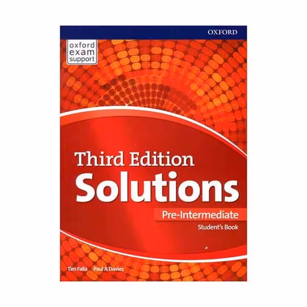 کتاب Solutions Pre intermediate