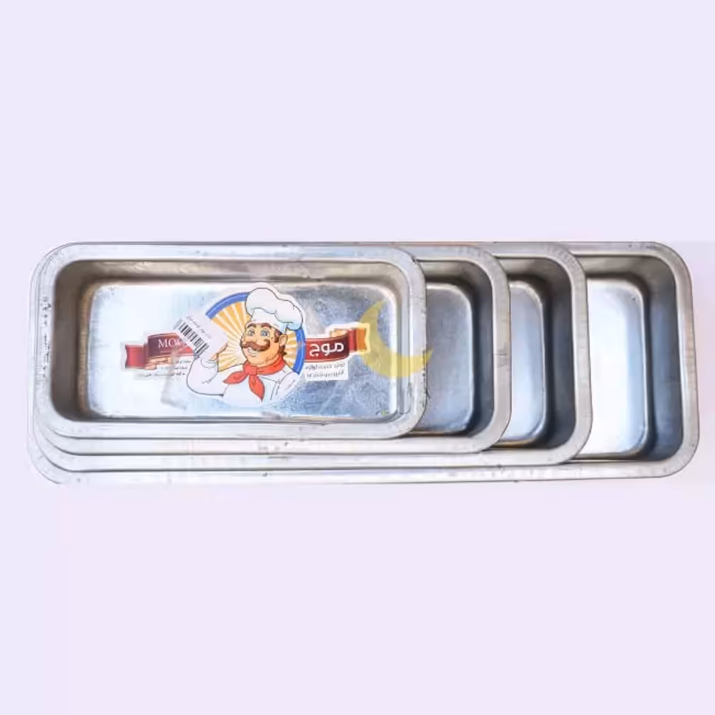 قالب مستطیل کیکس برند موج (سایز11در30سانت ارتفاع 6 سانت)