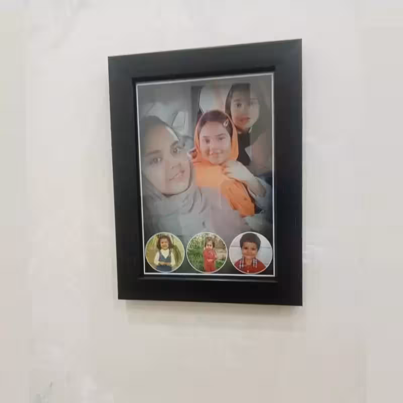 تابلو موزیک باعکس دلخواه سایز 20در30