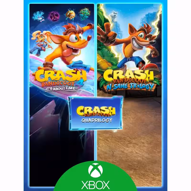 بازی Crash Bandicoot Quadrilogy Bundle ایکس باکس