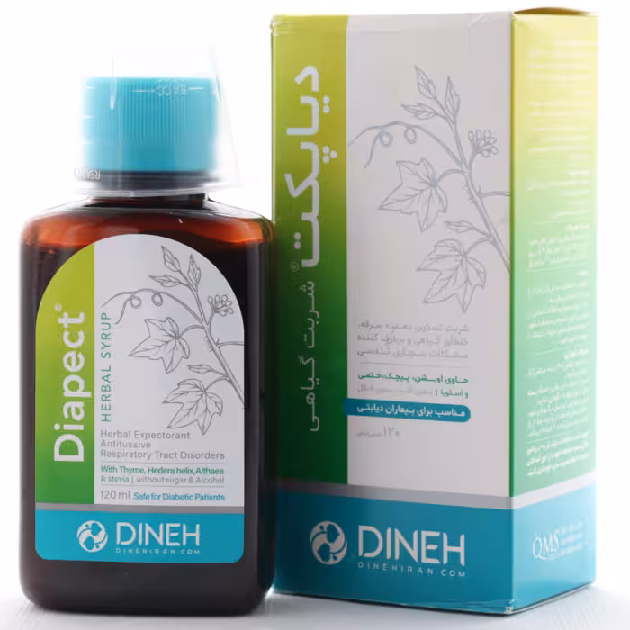 شربت گیاهی افراد دیابتی دیاپکت دینه - دارونت