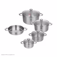 سرویس قابلمه 9 پارچه پارس استیل 