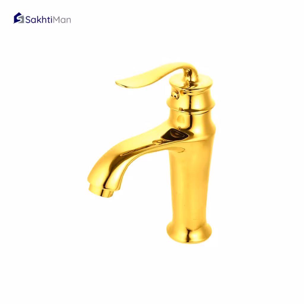 شیرروشویی طلایی مدل بامبو