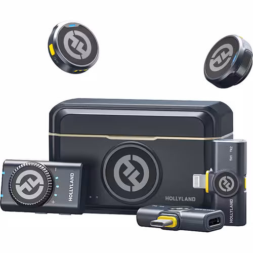 میکروفن هالی لند Hollyland Lark m2 DUO 2-Person Wireless Combo