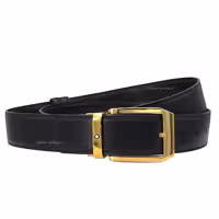 کمربند مستر سگک طلایی مون بلان