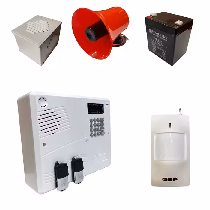 سیستم امنیتی دزدگیر بیسیم سایلکس مدل SG8-lite | چاوه