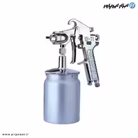 پیستوله رنگ پاش بادی آیواتا ژاپن کاسه زیر مدل W71-31S
