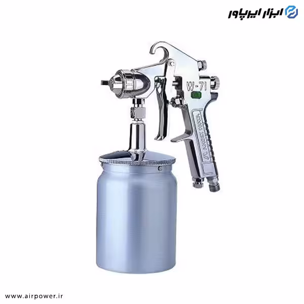 پیستوله رنگ پاش بادی آیواتا ژاپن کاسه زیر مدل W71-31S