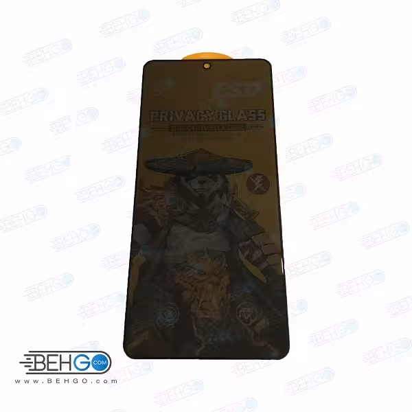 گلس حریم شخصی گوشی شیائومی ردمی نوت 13 پرو فایوجی شیشه ای Privacy Glass for Xiaomi Redmi Note 13 pro 5G