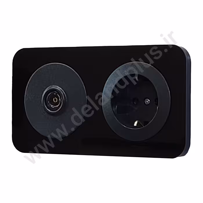 قاب دو خانه آدا پلکسی مشکی