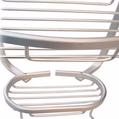 قفسه حمام مدل آلومینیومی کنج